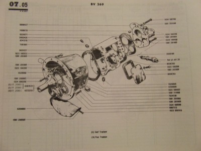 éclaté BV r2087