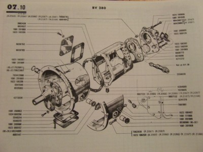 éclaté BV r2087