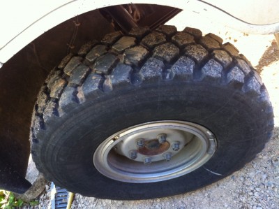 Nouveaux pneus!