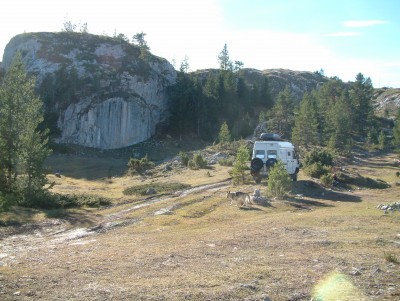 Sortie de la Forêt en venant du monastère de Dubrilovina