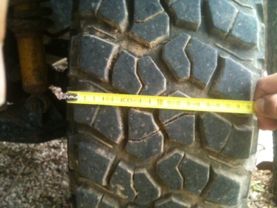 BF Goodrich Mud terrain KM2 265/75r16