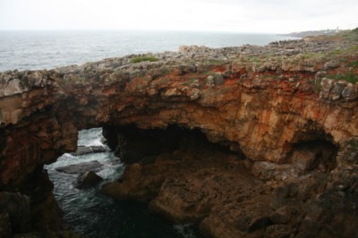 la boca do inferno pres de Cascais au dessus de Lisbonne sur la route du cabo da roca