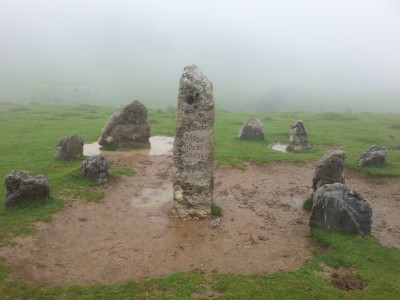 Passage de la &quot;Frontière&quot; dans le brouillard