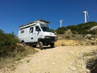 Piste un peu moins roulante