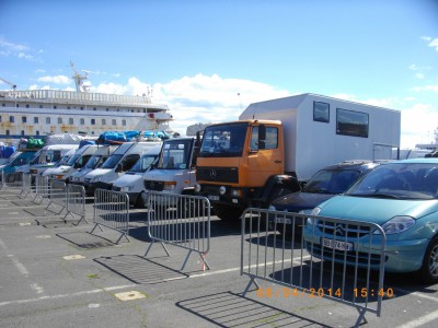 embarquement à Sètes