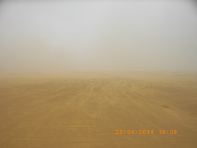 petite tempête de sable