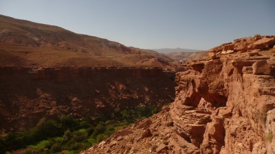 sur la piste d'ait benhadou à telouet