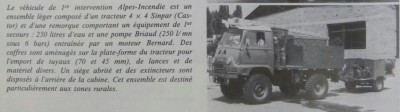 Extrait de &quot;30 ans de Véhicules Incendie en France&quot;