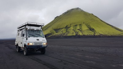 La piste du jour, la F210 suivi de la F232, le tout sous un temps plutôt niageux