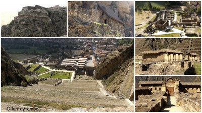 site inca d'Ollantaytambo