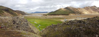 Vue du campement