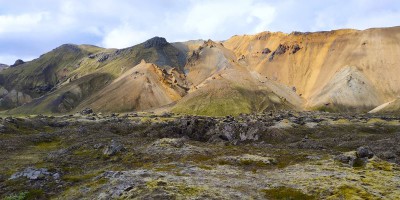 Montagnes de rhyolite