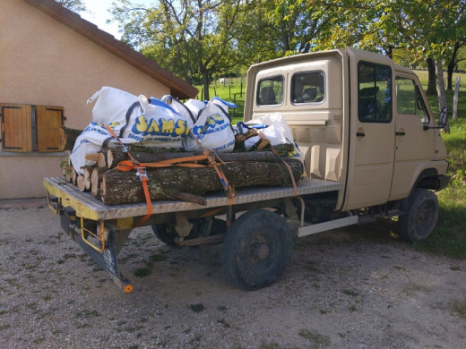 1500kg de bois pour l'hiver