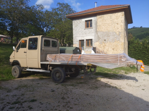 Nos fausses poutres pour le plafond à la Française