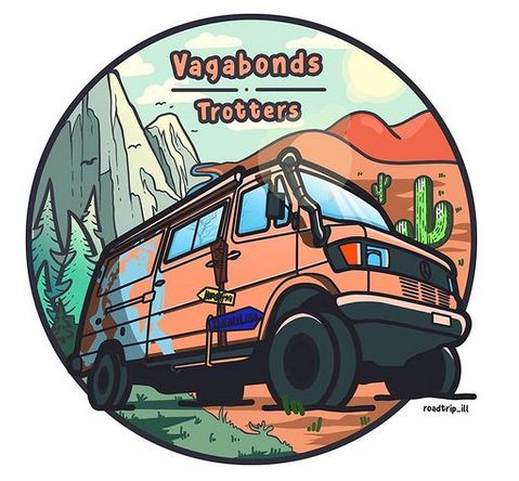 LES VAGABONDS'TROTTERS-logo.jpg