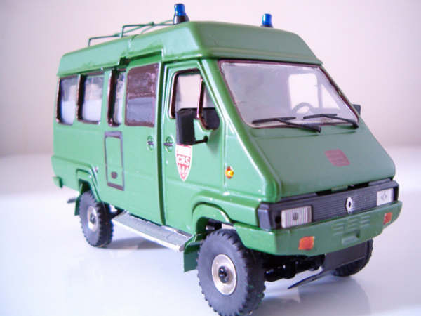 Remy David, un superbe B90 4x4 des CRS 