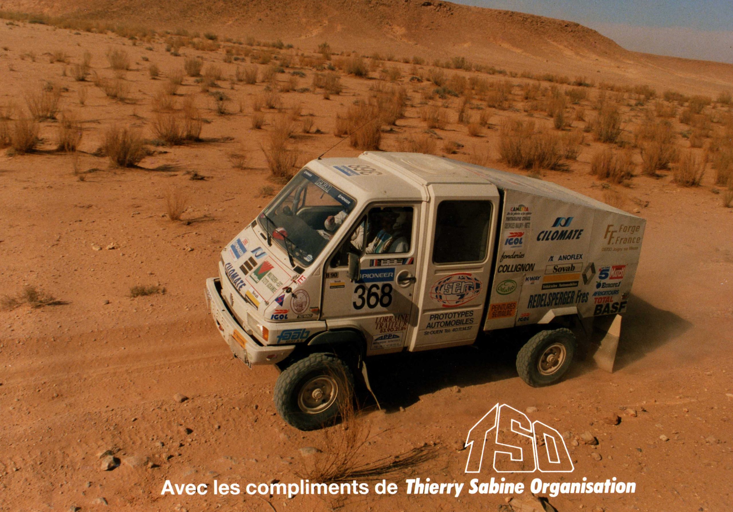 Paris Dakar 1991 participant NÂ°368 