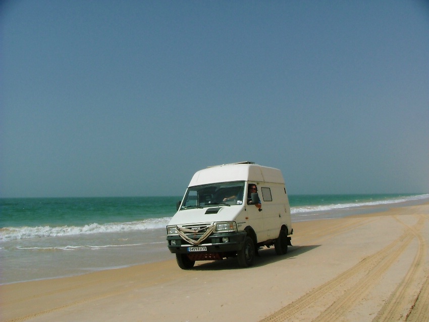 Sur la plage Nouadibou/Nouakchott